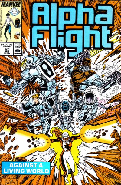 Alpha Flight 1983 #57 - back issue - $2.75
