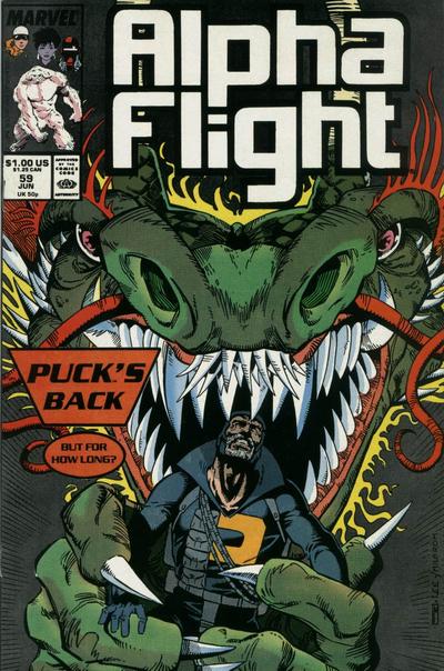 Alpha Flight 1983 #59 - back issue - $4.00