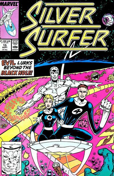 Silver Surfer 1987 #15 Direct ed. - back issue - $5.50