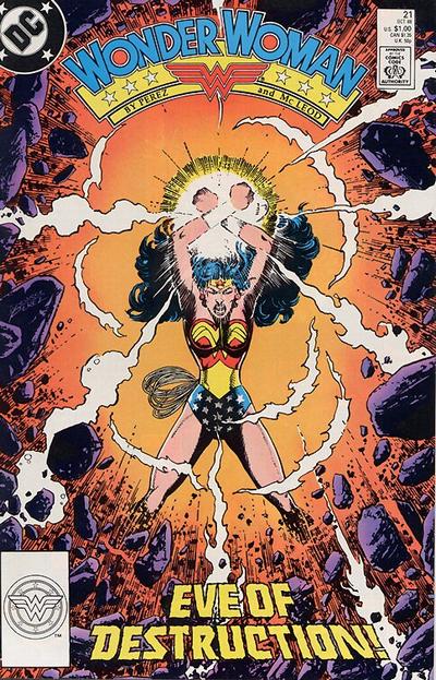 Wonder Woman 1987 #21 Direct ed. - back issue - $4.50