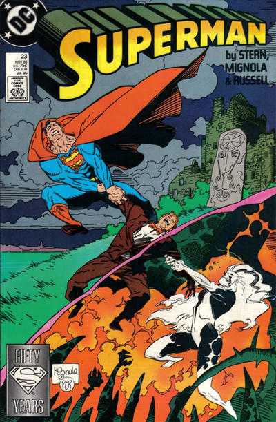 Superman 1987 #23 Direct ed. - back issue - $4.00