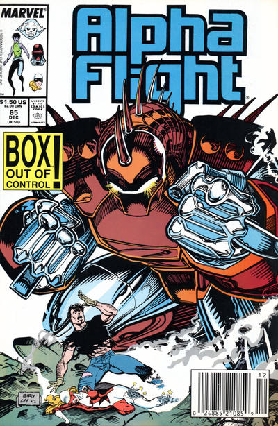 Alpha Flight 1983 #65 - back issue - $4.00