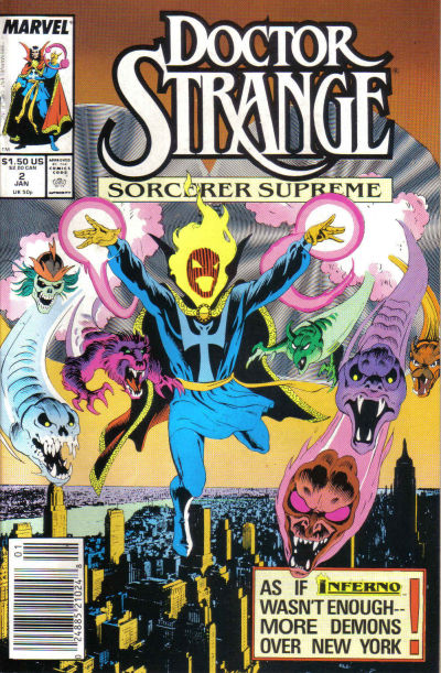 Doctor Strange, Sorcerer Supreme 1988 #2 - back issue - $5.50