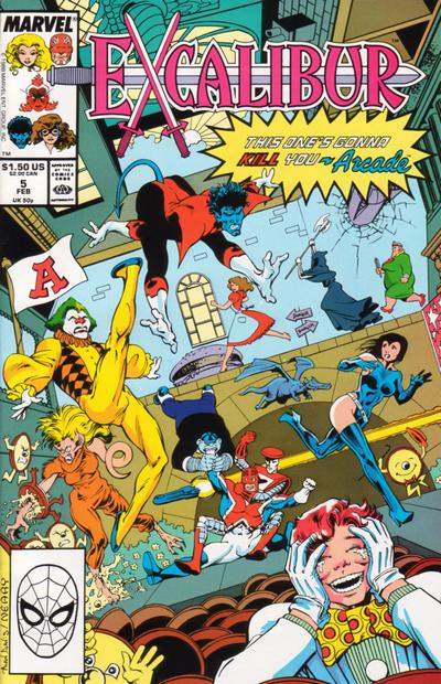 Excalibur 1988 #5 Direct ed. - back issue - $3.75