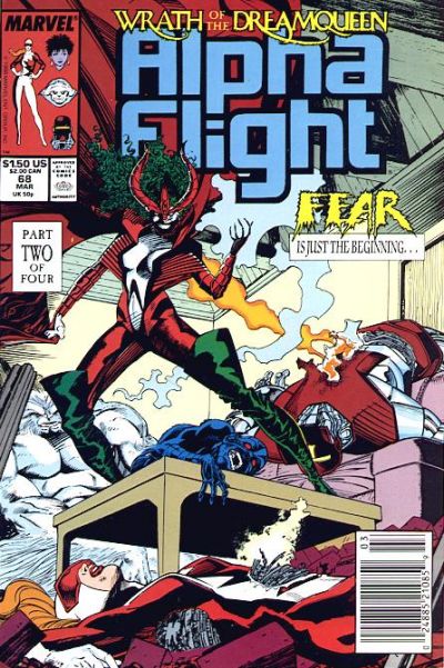 Alpha Flight 1983 #68 - back issue - $2.75
