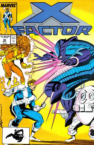 X-Factor 1986 #40 Direct ed. - back issue - $3.25