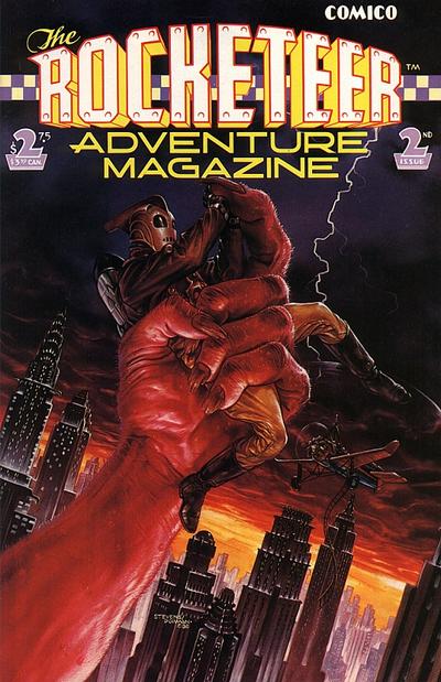 The Rocketeer Adventure Magazine 1988 #2 - 3.5 - $4.00