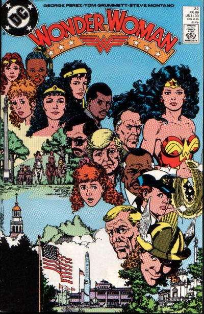 Wonder Woman 1987 #32 Direct ed. - back issue - $4.00
