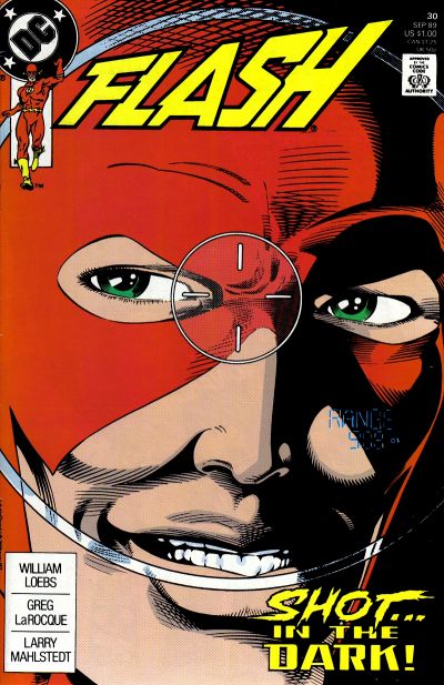 Flash 1987 #30 Direct ed. - back issue - $3.00