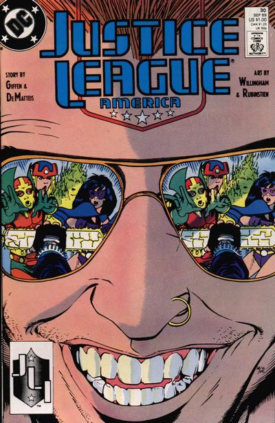 Justice League America 1989 #30 Direct ed. - back issue - $3.00