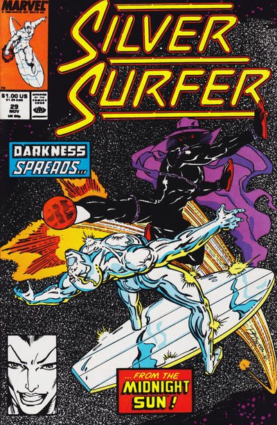 Silver Surfer 1987 #29 Direct ed. - back issue - $4.25