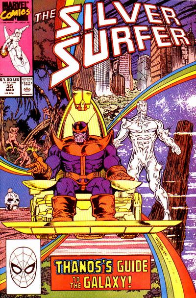 Silver Surfer 1987 #35 Direct ed. - 6.5 - $4.75