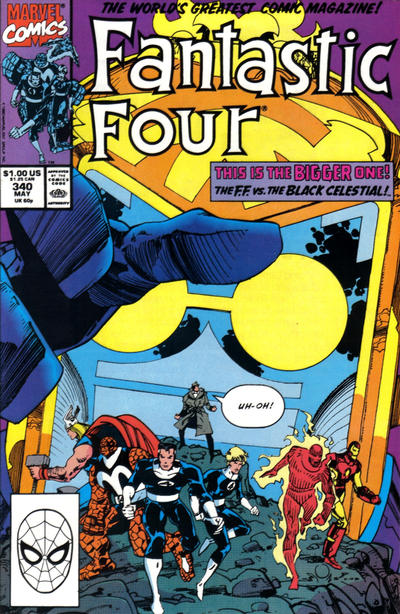 Fantastic Four 1961 #340 Direct ed. - back issue - $5.50