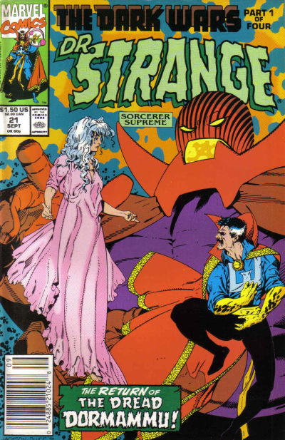 Doctor Strange, Sorcerer Supreme 1988 #21 - back issue - $8.00