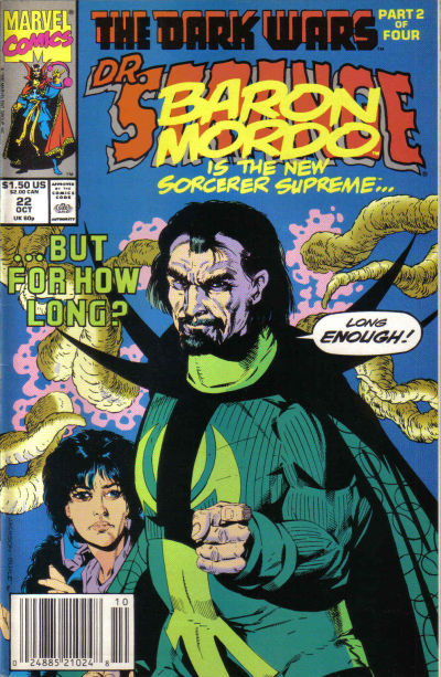 Doctor Strange, Sorcerer Supreme 1988 #22 - back issue - $5.00