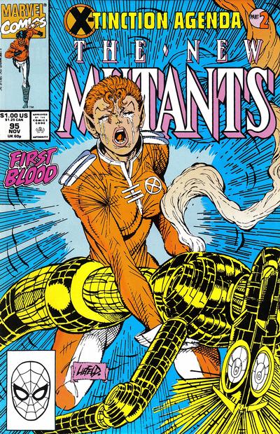 The New Mutants 1983 #95 - back issue - $4.25