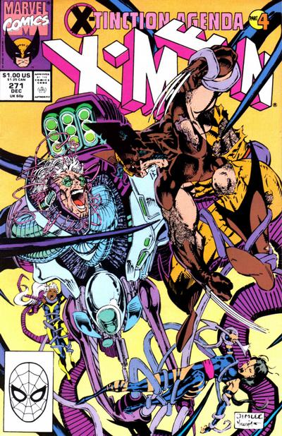The Uncanny X-Men 1981 #271 Direct ed. - 9.2 - $12.00