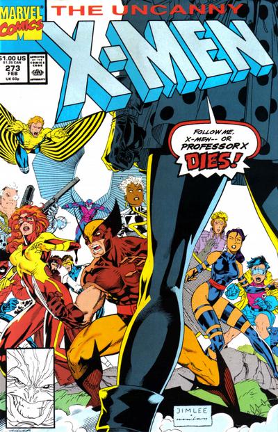 The Uncanny X-Men 1981 #273 Direct ed. - 8.5 - $7.00