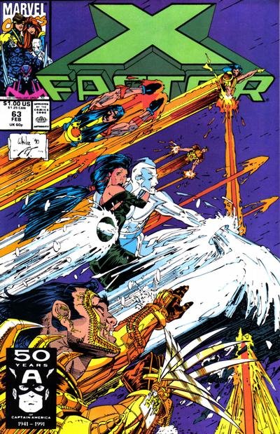 X-Factor 1986 #63 Direct ed. - back issue - $4.25