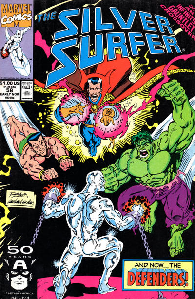 Silver Surfer 1987 #58 - back issue - $6.00