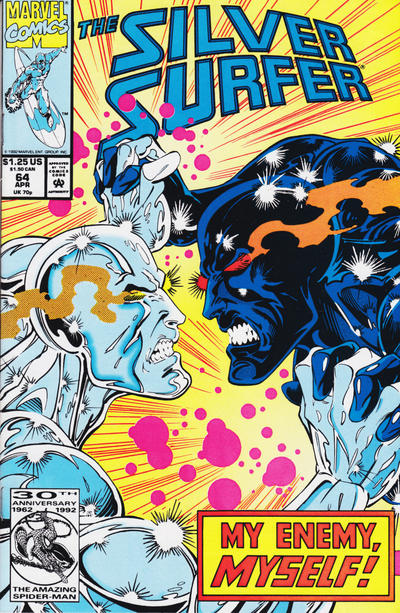 Silver Surfer 1987 #64 Direct ed. - back issue - $3.75