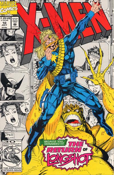X-Men 1991 #10 Direct ed. - back issue - $5.00