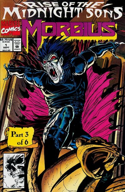 Morbius: The Living Vampire 1992 #1 Direct ed. - 9.0 - $14.00