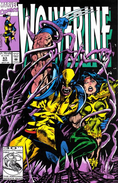 Wolverine 1988 #63 Direct ed. - back issue - $3.00