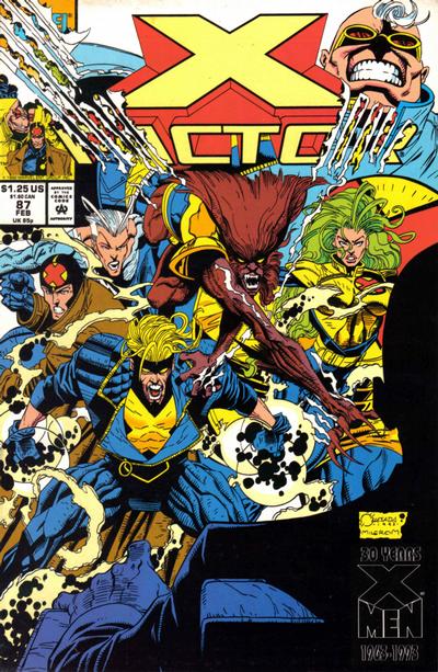 X-Factor 1986 #87 Direct ed. - back issue - $4.25