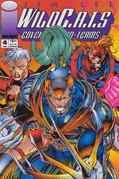 WildC.A.T.s: Covert Action Teams 1992 #4 Direct ed. - back issue - $4.00