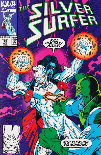Silver Surfer 1987 #79 Direct ed. - back issue - $3.75