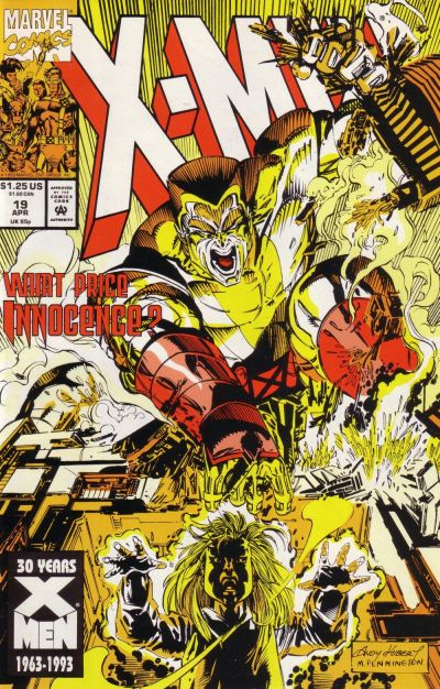 X-Men 1991 #19 Direct ed. - back issue - $4.50