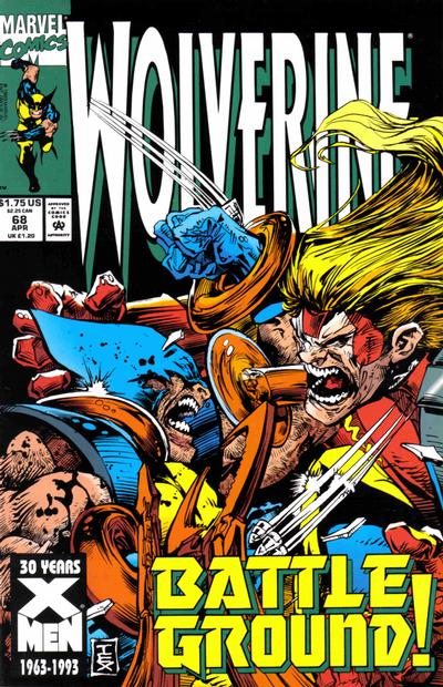 Wolverine 1988 #68 Direct ed. - back issue - $5.00