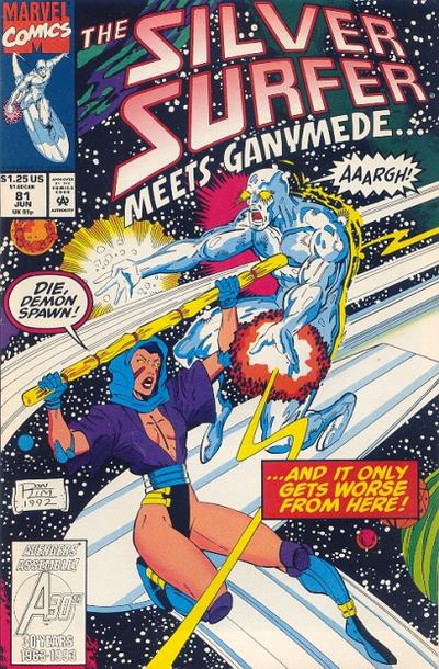 Silver Surfer 1987 #81 Direct ed. - back issue - $4.00
