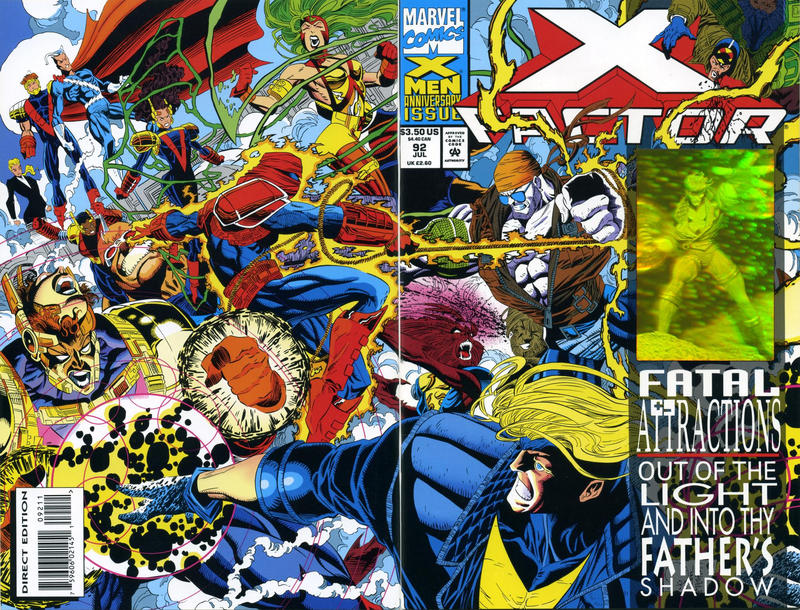 X-Factor 1986 #92 Direct Edition - back issue - $4.75