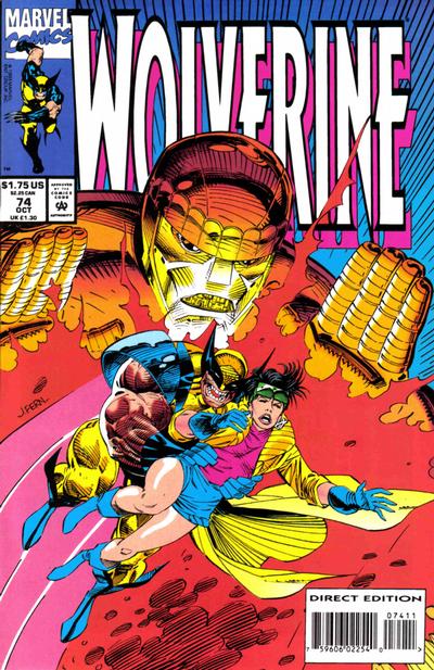Wolverine 1988 #74 Direct Edition - back issue - $2.50