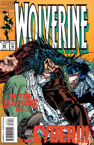 Wolverine 1988 #80 Direct Edition - back issue - $5.00