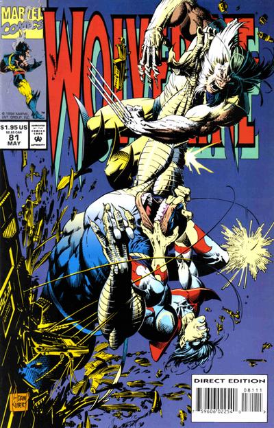 Wolverine 1988 #81 Direct Edition - back issue - $4.50