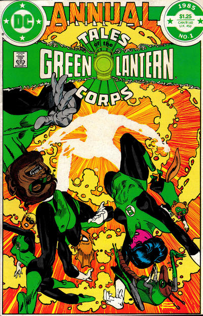 Tales of the Green Lantern Corps Annual 1985 #1 Direct ed. - back issue - $3.25