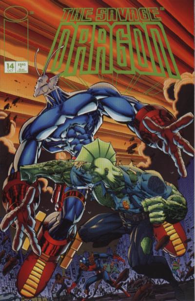 Savage Dragon 1993 #14 Direct ed. - back issue - $5.00