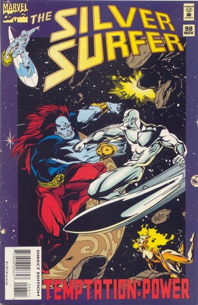 Silver Surfer 1987 #98 Direct Edition - back issue - $3.50