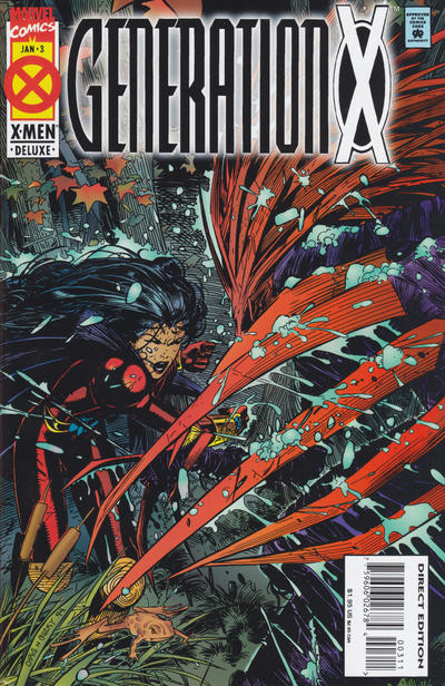 Generation X 1994 #3 Deluxe Direct Edition - back issue - $4.00
