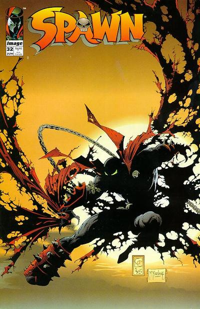 Spawn 1992 #32 Direct ed. - back issue - $4.75
