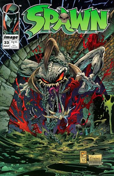 Spawn 1992 #33 Direct ed. - back issue - $5.50