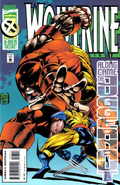 Wolverine 1988 #93 Direct Edition - back issue - $3.50