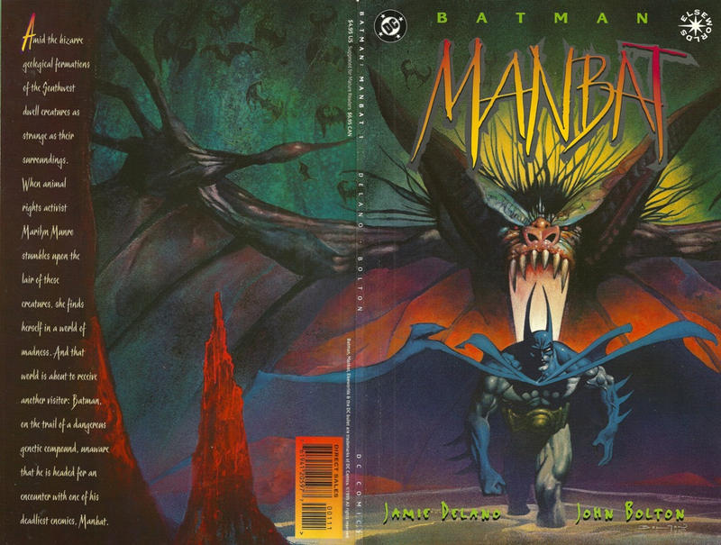 Batman: Manbat 1995 #1 - back issue - $6.00
