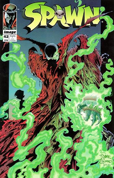 Spawn 1992 #42 Direct ed. - back issue - $4.25