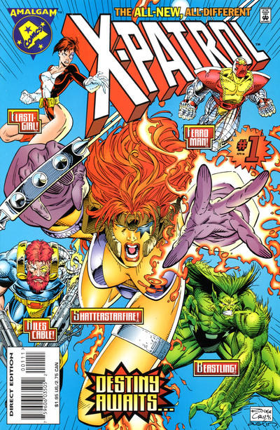 X-Patrol 1996 #1 Direct Edition - back issue - $3.75