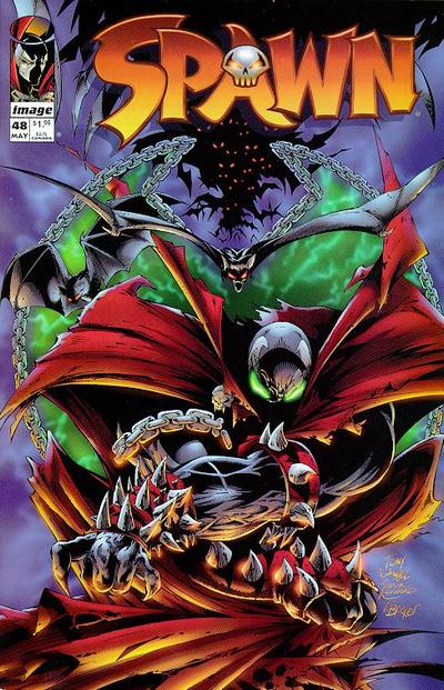 Spawn 1992 #48 Direct ed. - back issue - $4.25
