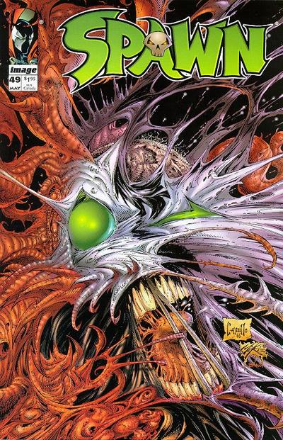 Spawn 1992 #49 Direct ed. - back issue - $4.75